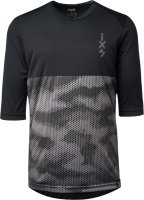 IXS Carve 1.0 3/4 Jersey schwarz-graphit S