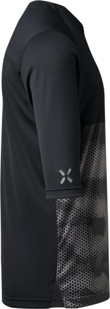 IXS Carve 1.0 3/4 Jersey schwarz-graphit S