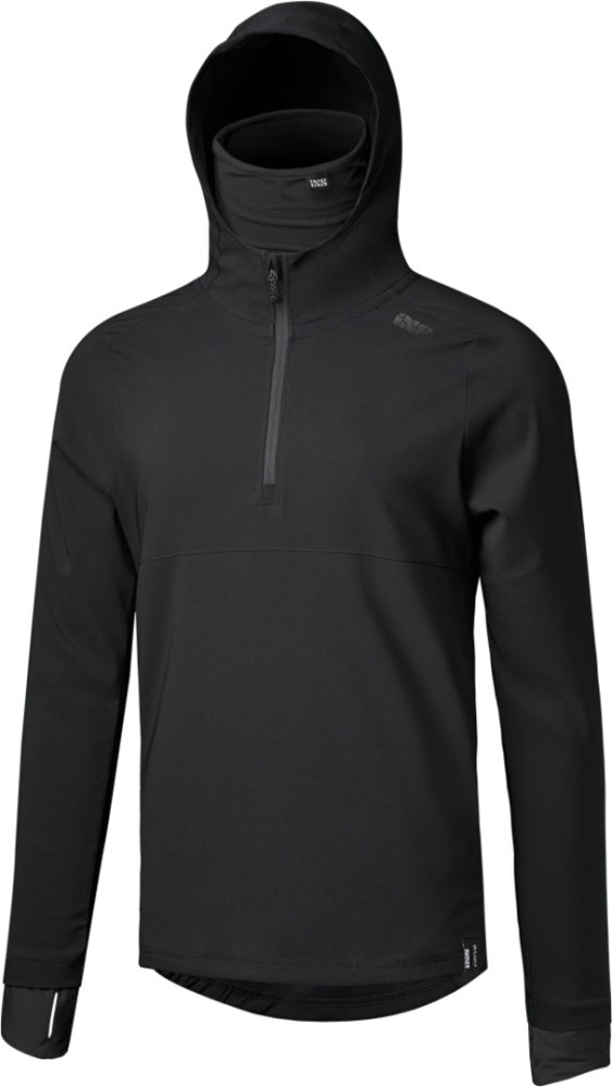 IXS Carve 1.0 Hooded Jersey schwarz 2XL