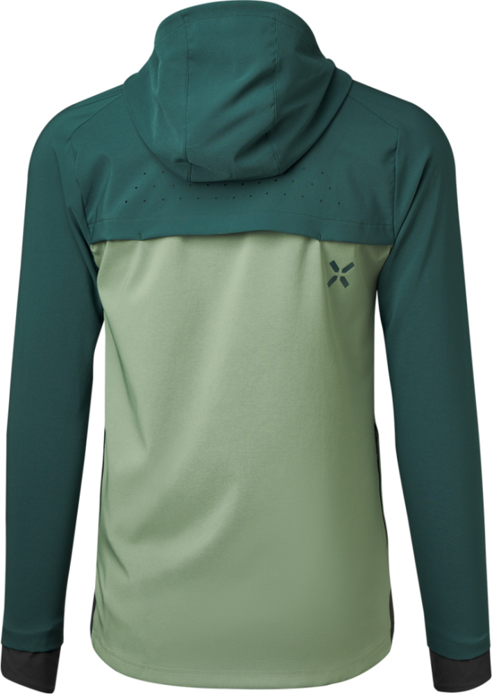 IXS Carve 1.0 Hooded Jersey duckgreen-sage L