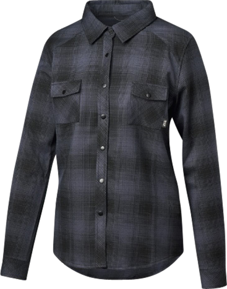 IXS Damen Carve 1.0 Shirt anthrazit-schwarz 34