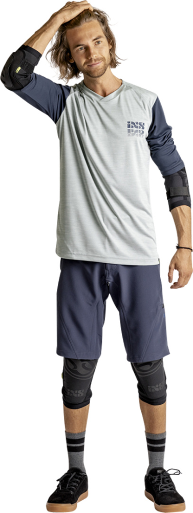 IXS Carve X Jersey jade-solid marine XXL