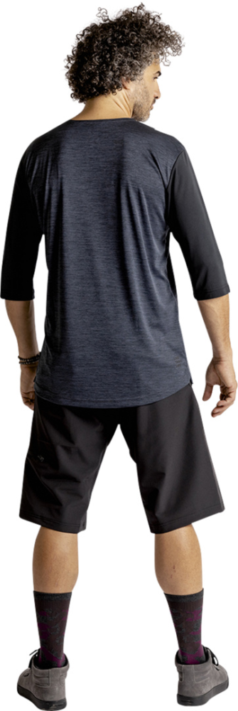 IXS Carve X Jersey schwarz-solid schwarz XL