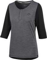 IXS Women's Carve X 3/4 Henley graphit-solid schwarz 34