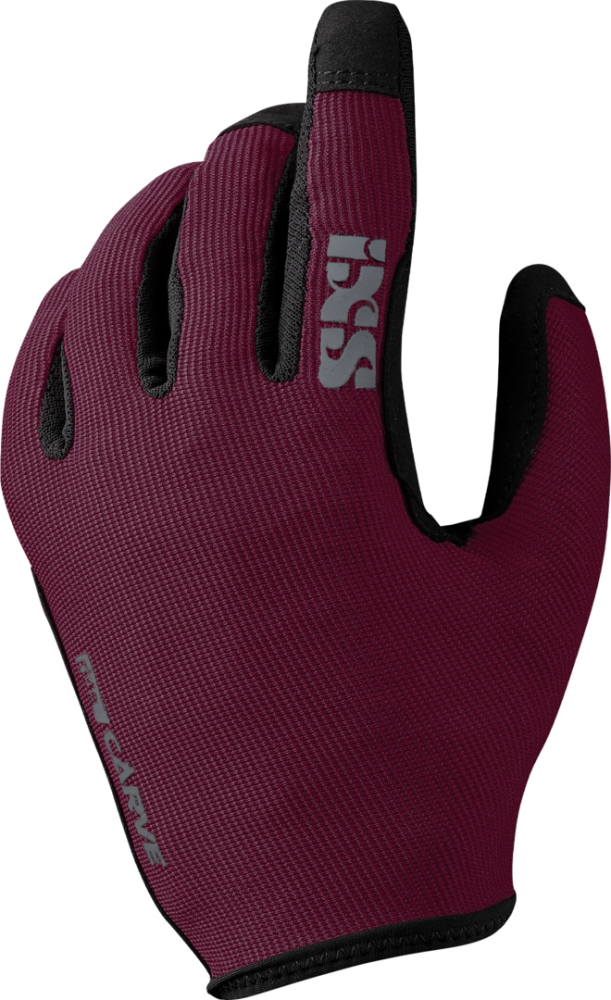 IXS women' s Carve Gloves raisin S