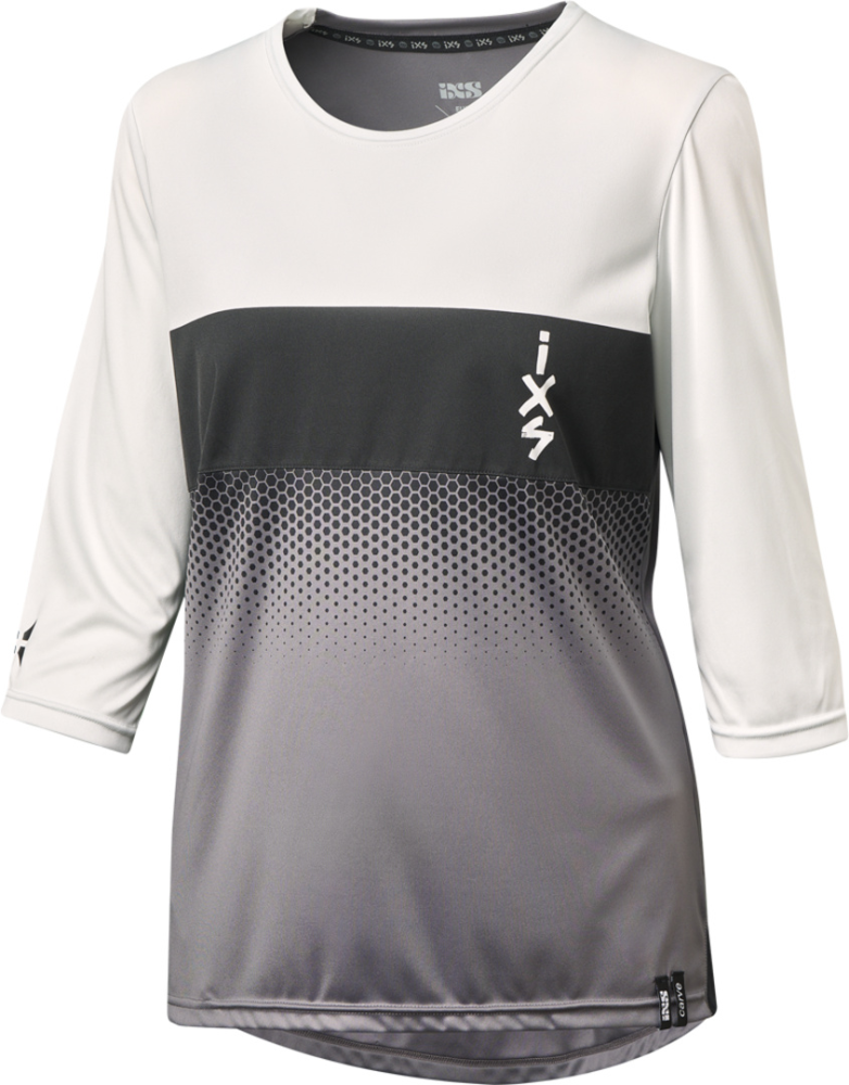 IXS Damen Carve 1.0 3/4 Jersey blue blush-graphit 36