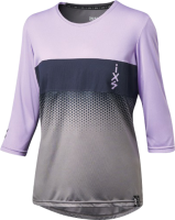 IXS Damen Carve 1.0 3/4 Jersey lavender-graphit 40