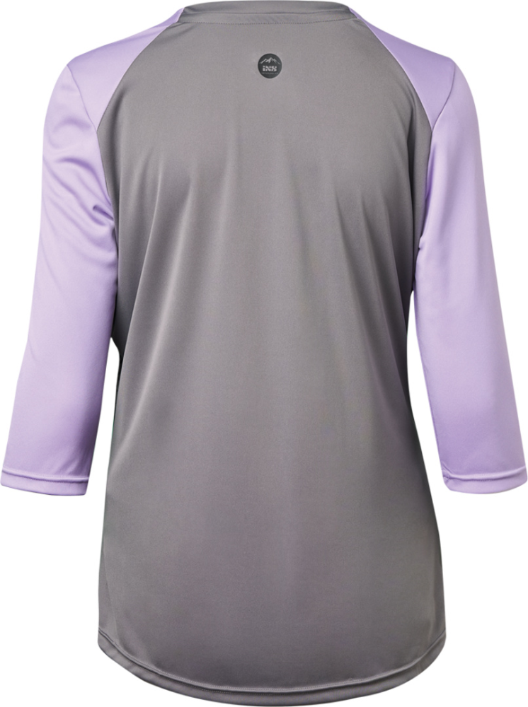 IXS Damen Carve 1.0 3/4 Jersey lavender-graphit 40