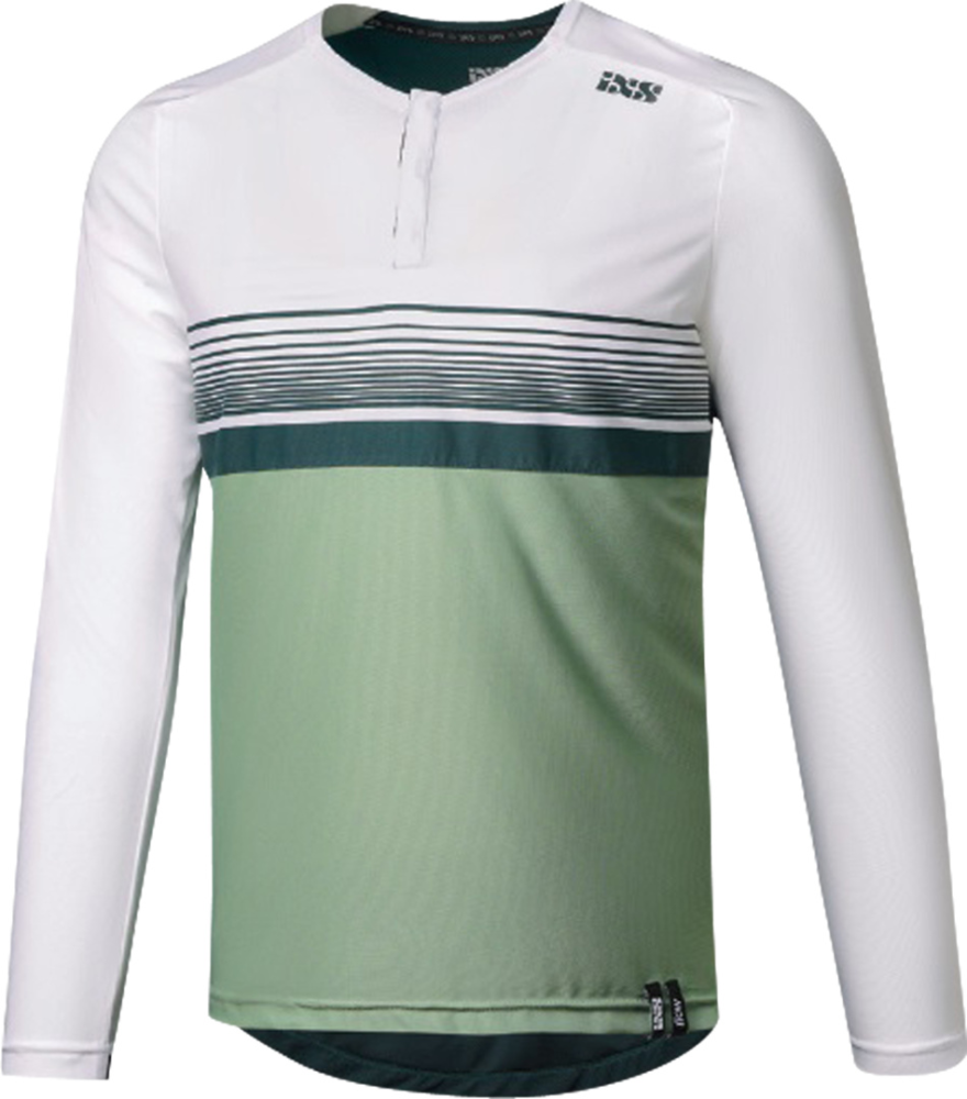 IXS Flow Lite 1.0 Henley weiss-sage L