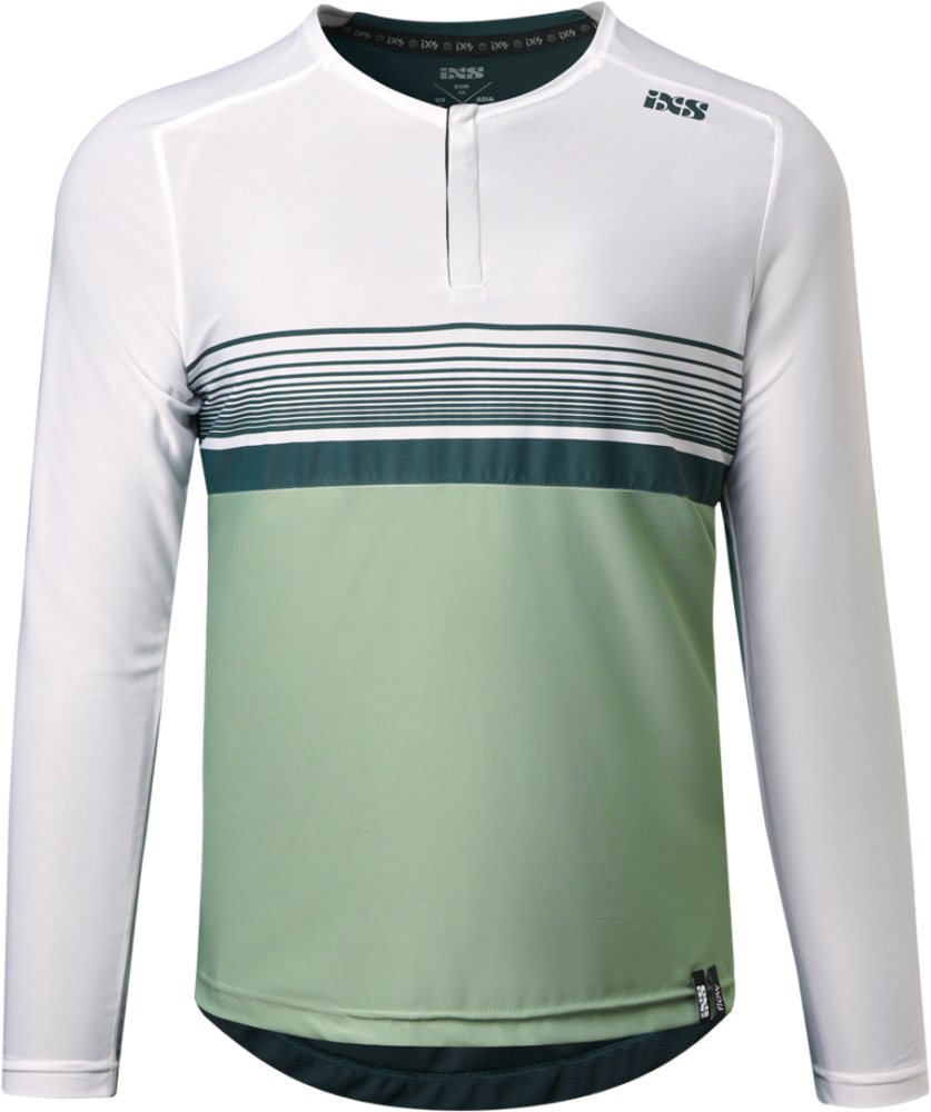 IXS Flow Lite 1.0 Henley weiss-sage L