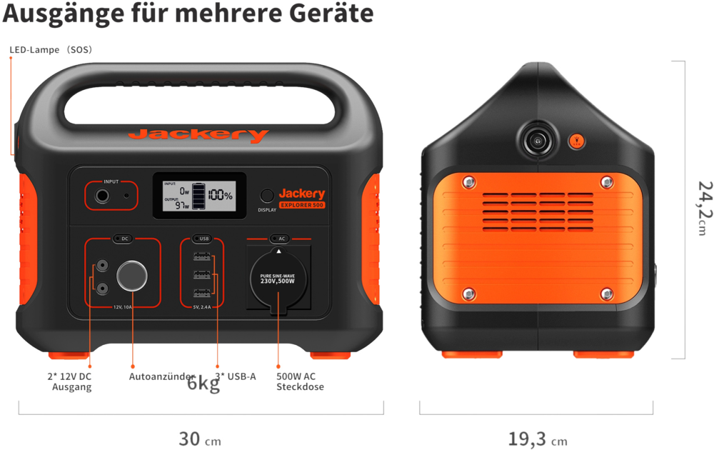 Jackery Explorer 500EU