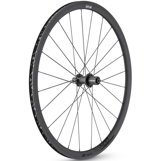 DT Swiss PR 1400 Dicut 21 OXIC Hinterrad, Mod. 21, Ratchet 36 SL, RB, QR 5x130mm, 18mm, HG 11/12S
