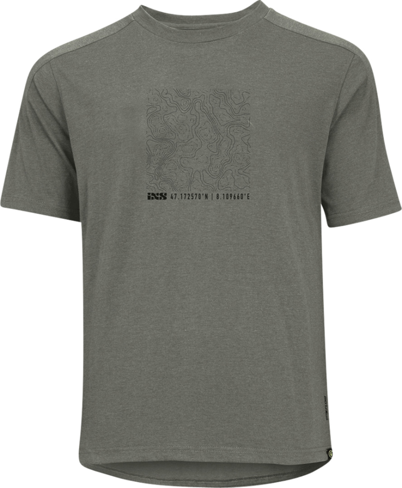 IXS FlowTech Kids Tee (contour) graphite KL