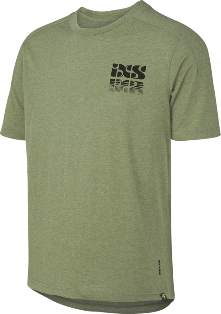 IXS FlowTech Kids Tee (mirror) olive KM (Kinder M)