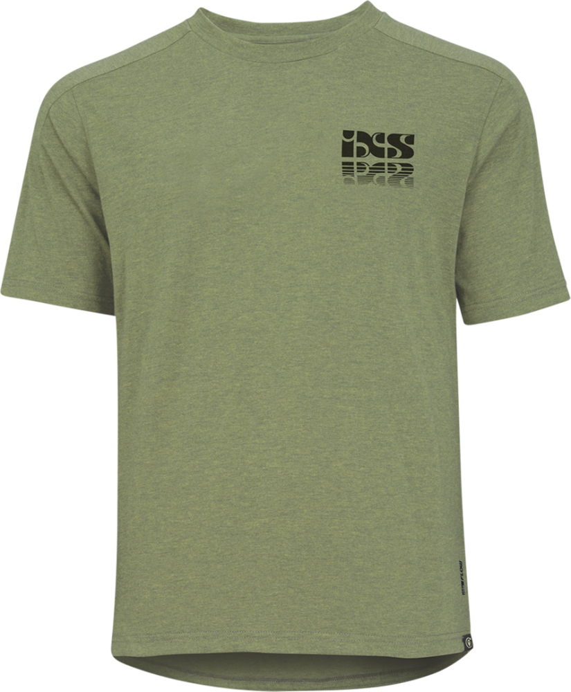 IXS FlowTech Kids Tee (mirror) olive KM (Kinder M)
