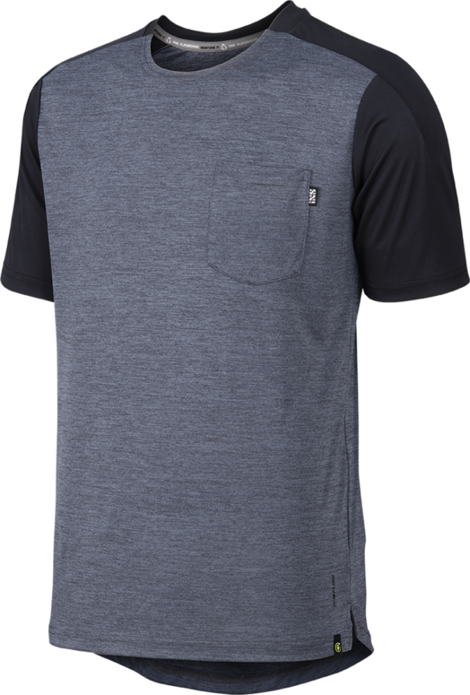 IXS Flow X Kids Jersey schwarz KM (Kinder M)