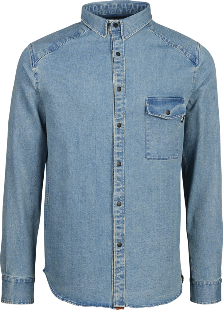 IXS Carve Digger Organic Shirt washed blue XXL