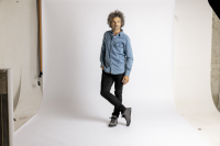 IXS Carve Digger Organic Shirt washed blue XXL