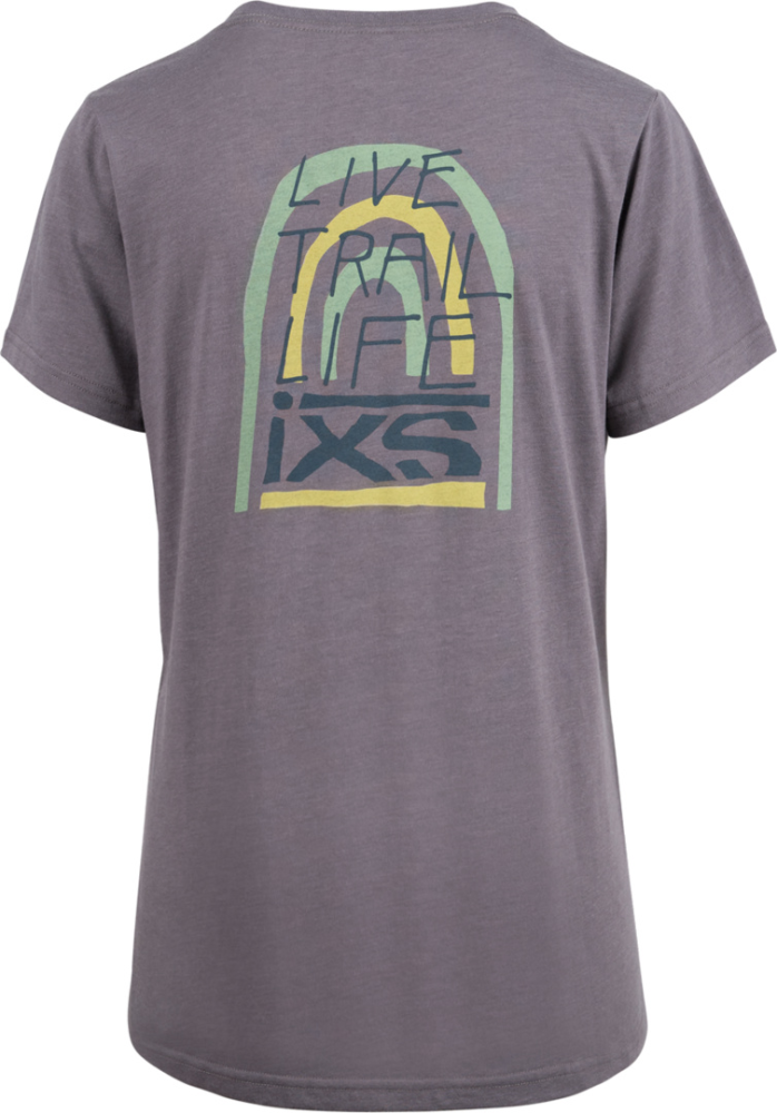IXS Damen Arch Organic Tee dirty purple 42