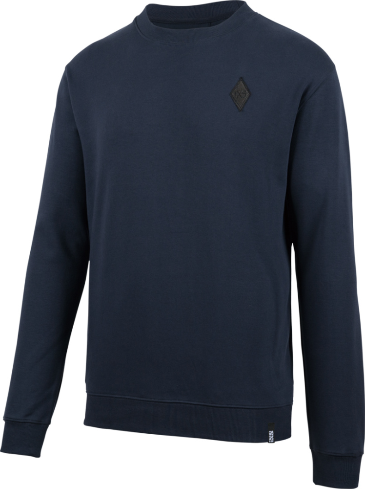 IXS Rhombus Organic Sweater marine XXL