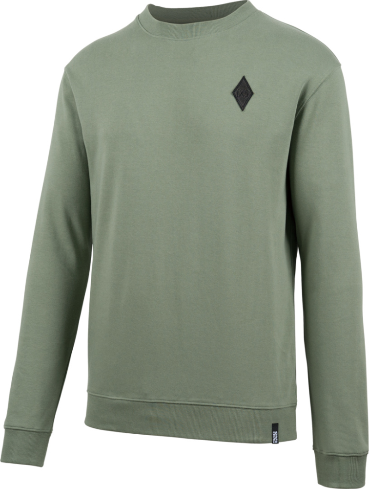 IXS Rhombus Organic Sweater sage L