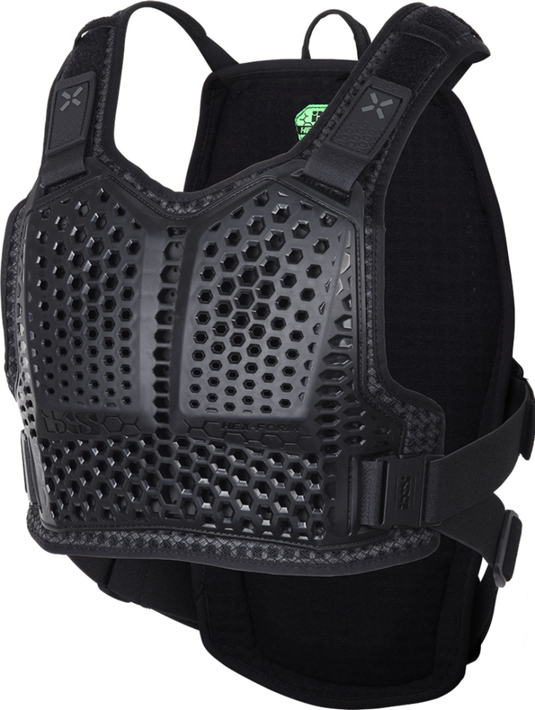 IXS Hex pull-over upper body protective schwarz LXL