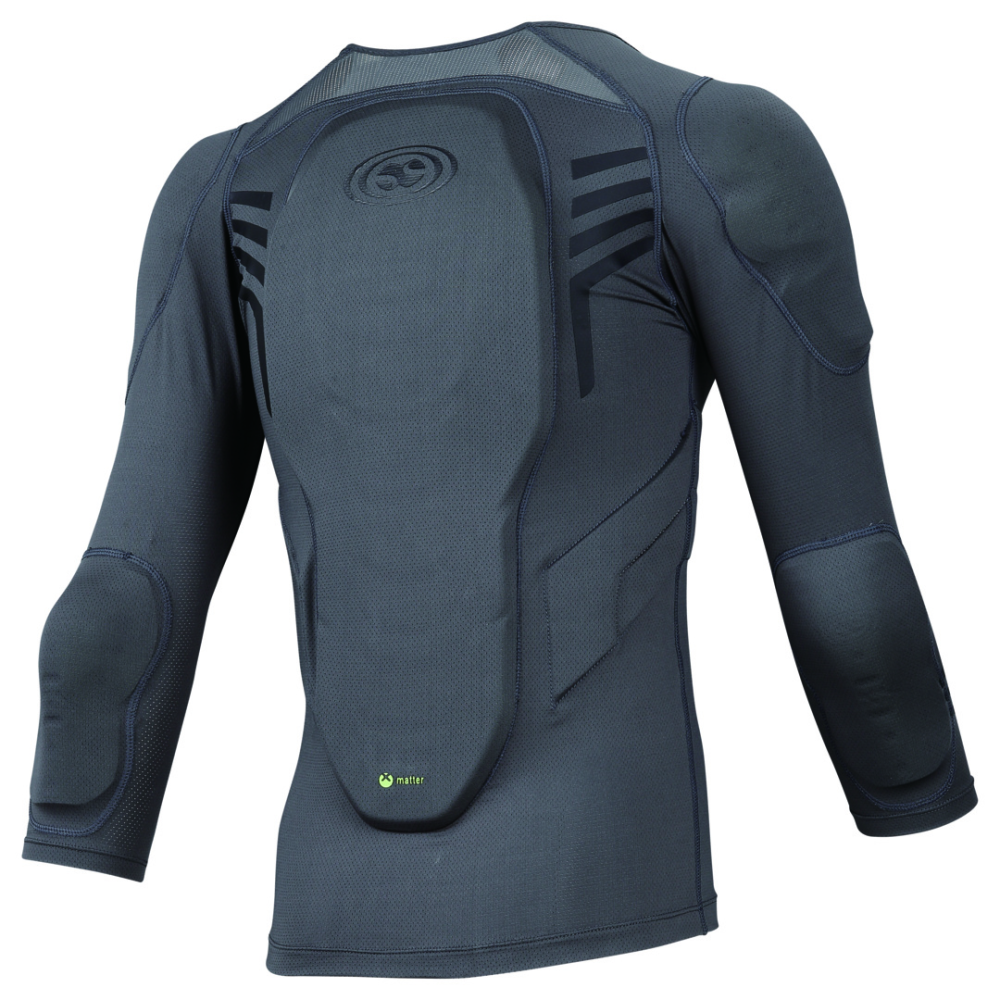 IXS Auslöser Oberkörperschutz. grau KM (Kinder M)