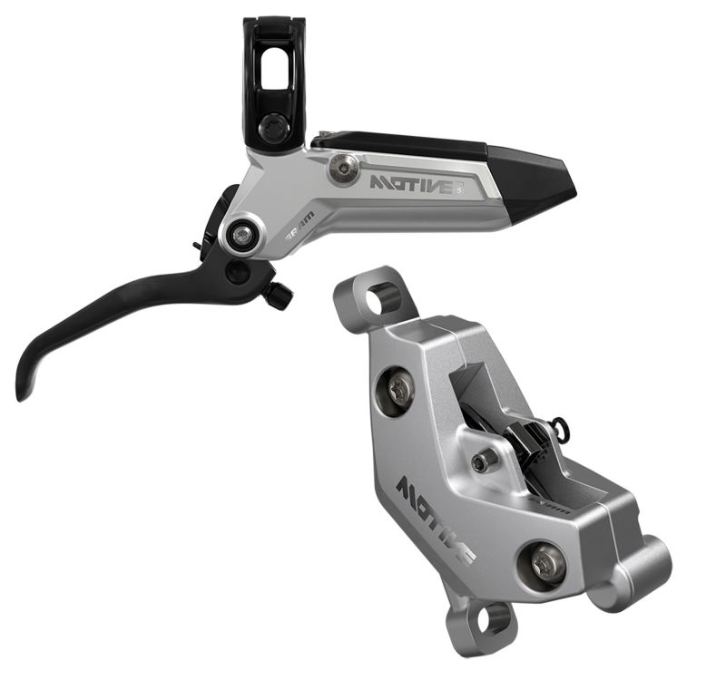 SRAM Motive Ultimate Carbon Front 4-Kolben, Clear Ano A1
