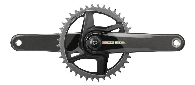 SRAM Powermeter Force 1x D2 170mm 40Z DUB, Direct Mount, Carbon, Grey