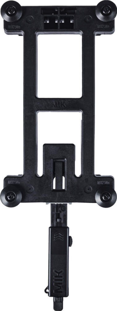 Basil MIK Adapterplatte 2.0, schwarz