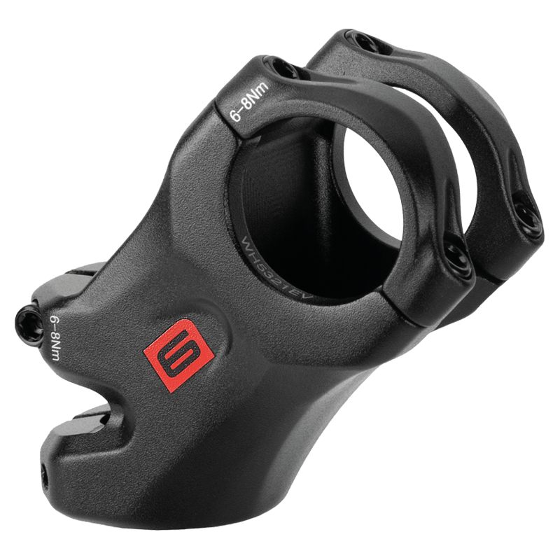 Ergotec High Ray | 35.0 Ahead Vorbau - 28.6mm Gabelklemmung, AL 6061 T6, schwarz sandgestrahlt