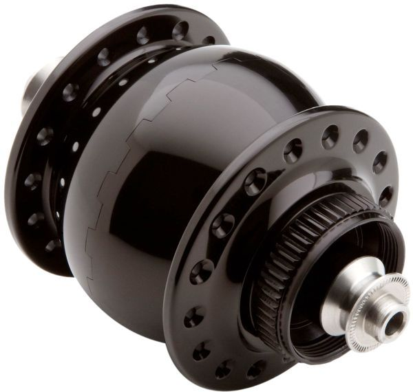 SON 28 neu, disc center lock rot eloxiert 32L