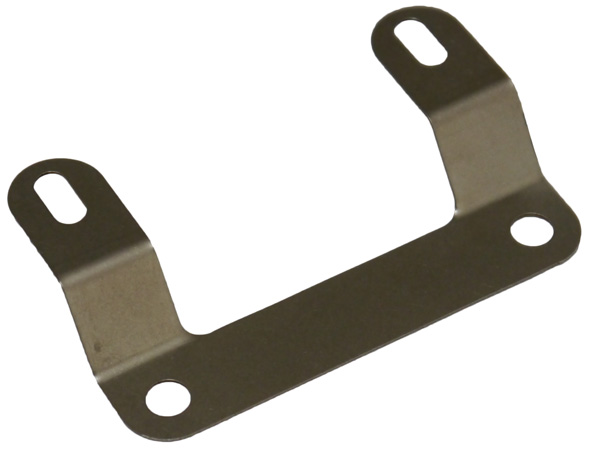 SON Adapterblech Inox gekröpft