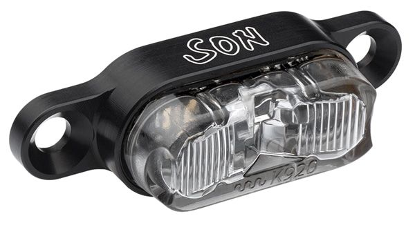 SON Rücklicht für Gepäckträger schwarz/klar