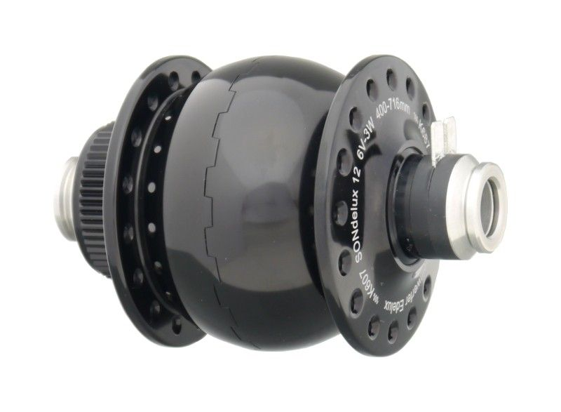 SONdelux 12, center lock schwarz elox. 28L