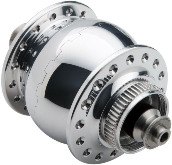 SONdelux Nabendynamo Disc-CL silber 32L