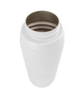 Fidlock TWIST X KEEGO Trinklasche 600 ml, Set (mit Bottle Connector und Bike Base). White.