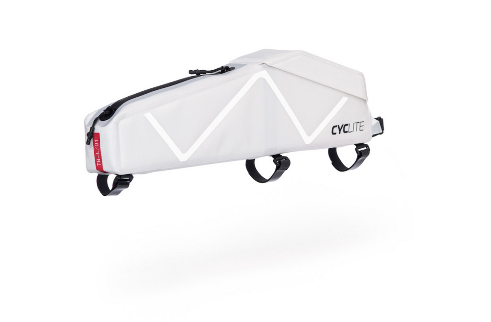 Cyclite Top Tube Bag Large / 01, light grey