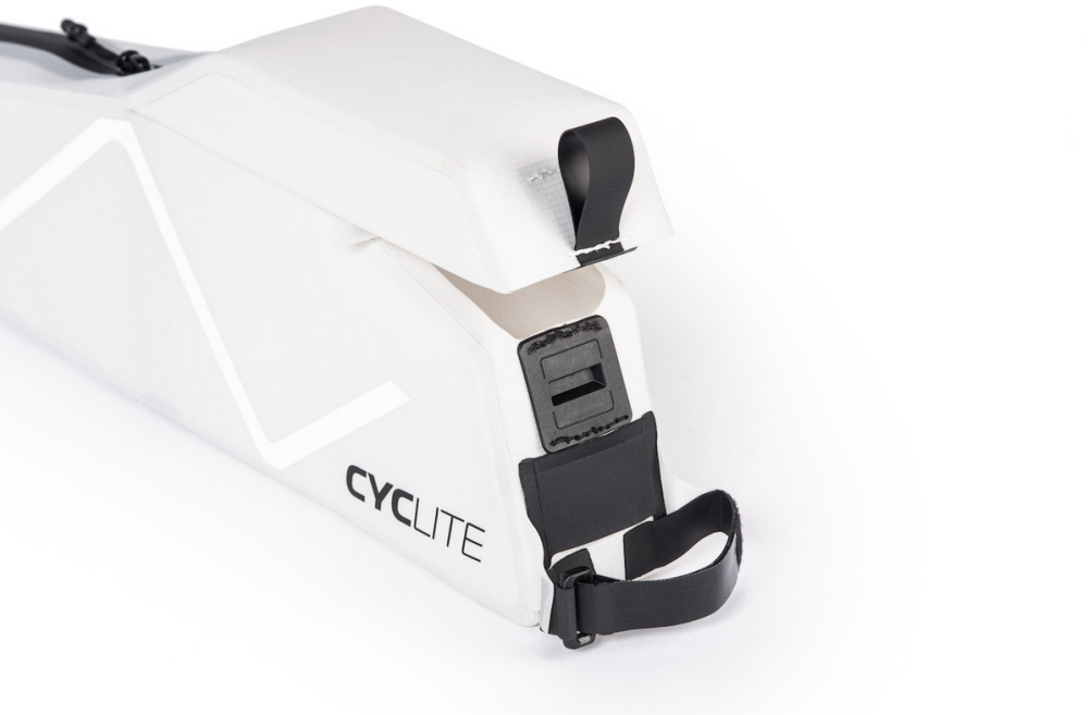 Cyclite Top Tube Bag Large / 01, light grey