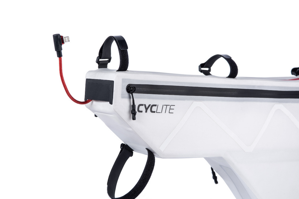 Cyclite Frame Bag Large / 01, light grey