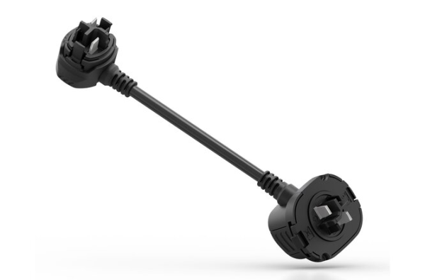 Bosch Kabelsatz PowerMore 50mm BCH3923 Kabelführung Richtung Akkuhalter schwarz