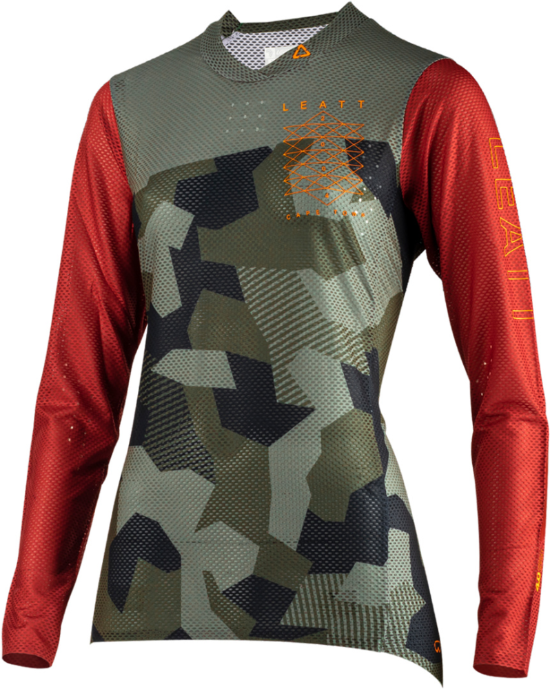 Leatt Jersey Damen MTB Gravity 4.0 camo L