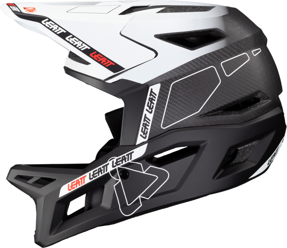 Leatt MTB Gravity 6.0 Carbon Helmet white S