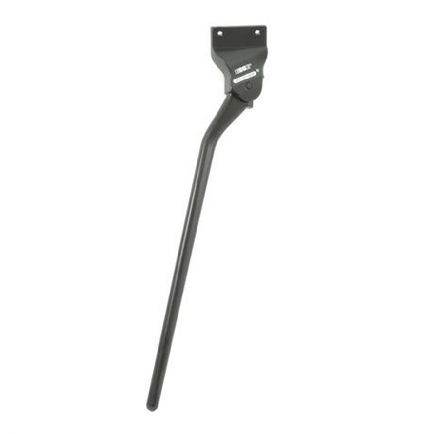 Pletscher Stütze Comp 40 sz 24"/28" Alu, schwarz- Befestigung am Ausfallende- KSA 40 / 40 mm Lochabstand