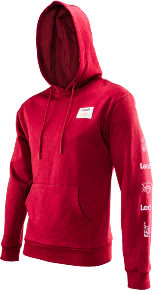 Leatt Hoodie Core V25 ruby 2XL