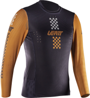 Leatt MTB Gravity 4.0 Jersey Jr rust S