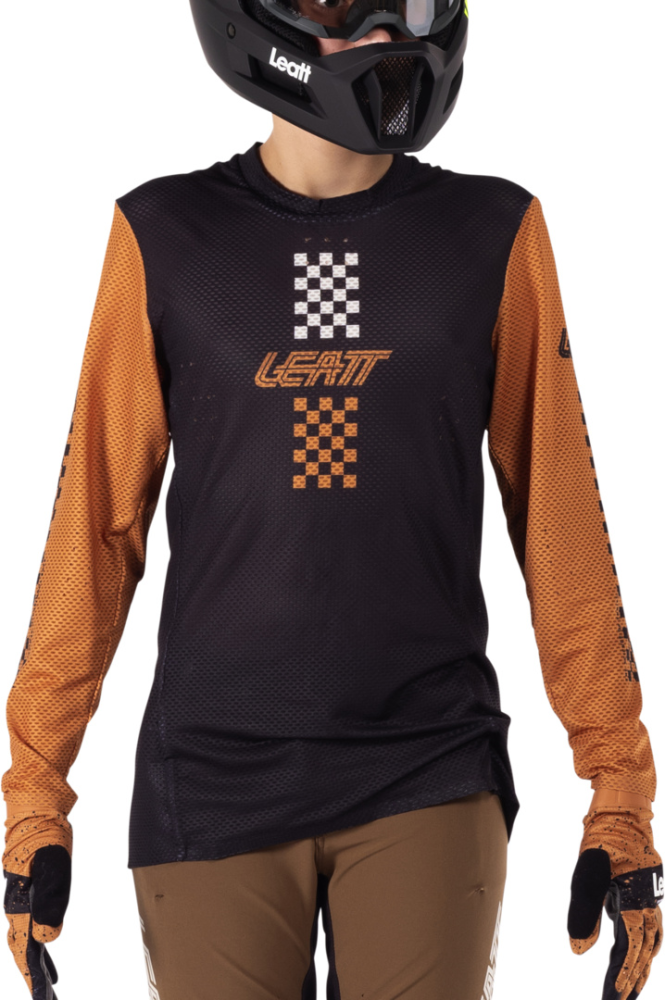 Leatt MTB Gravity 4.0 Jersey Jr rust S