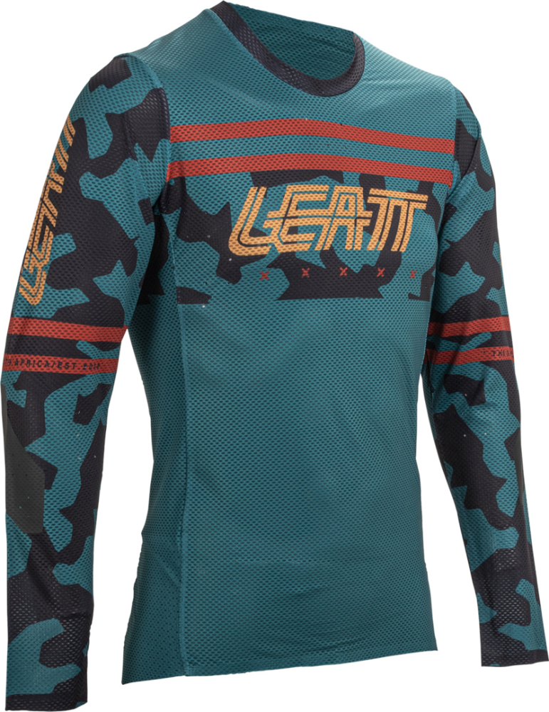 Leatt MTB Gravity 4.0 Jersey Jr teal M