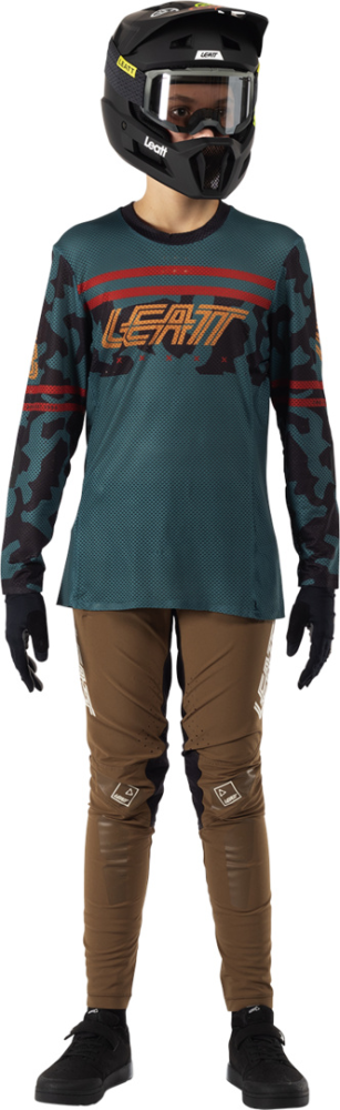 Leatt MTB Gravity 4.0 Jersey Jr teal M