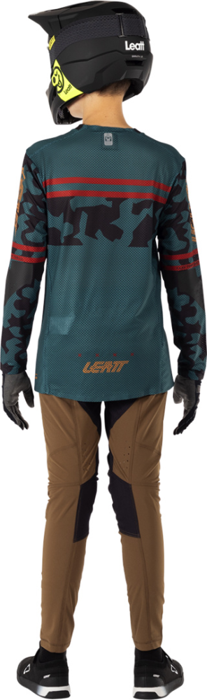 Leatt MTB Gravity 4.0 Jersey Jr teal M